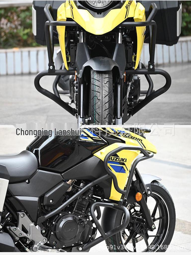 Утолщенная защитная дуга для Suzuki DL250: Защита от падения, Охватывающая защита
