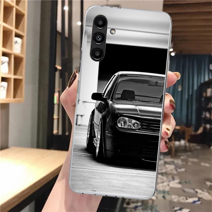 Крутой чехол для телефона MK4 MK5 Golf Car Soft для Samsung Galaxy A17 A16 A26 A36 A56 A15 A14 A13 A55 A54 A53 A35 A34 A33 A25 A24 A23 A05