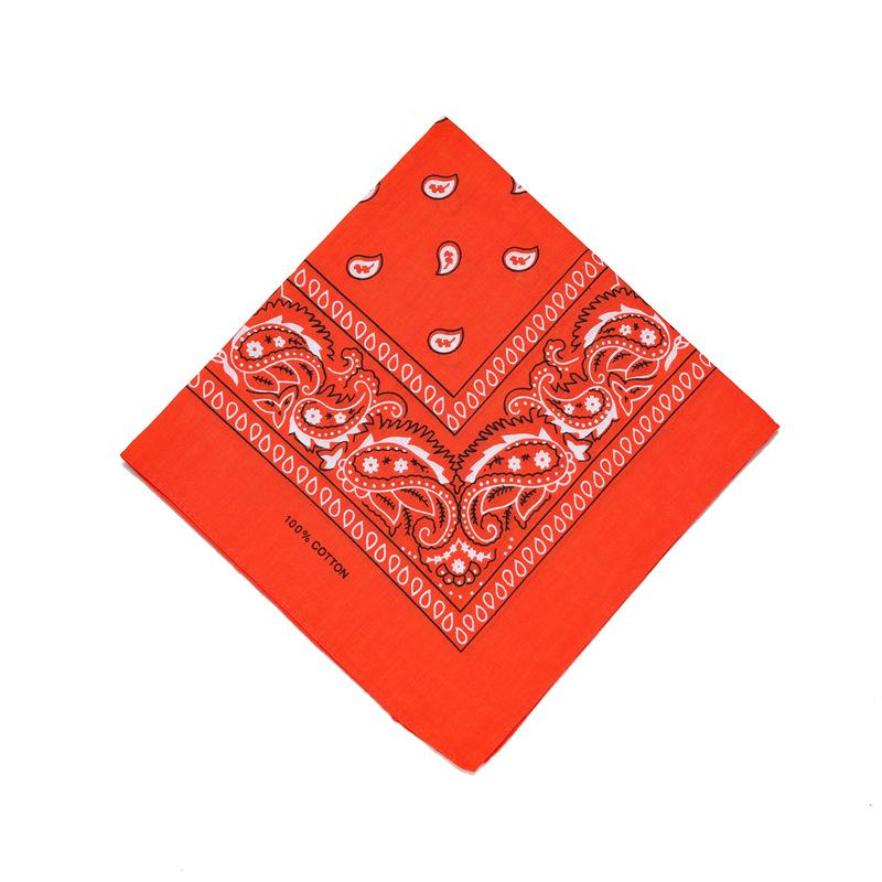 50 * 50cm Spring And Autumn 100% Cotton Scarves Versatile Decoration Professional Small Square Scarves Neck Protection Binding Bag