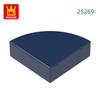 884 шт./Лот 25269 Плитка Круглая 1x1 Четверть Блока Moc Hue Аксессуары Совместимые с Кирпичом DIY Детская Игрушка Прочный Ящик