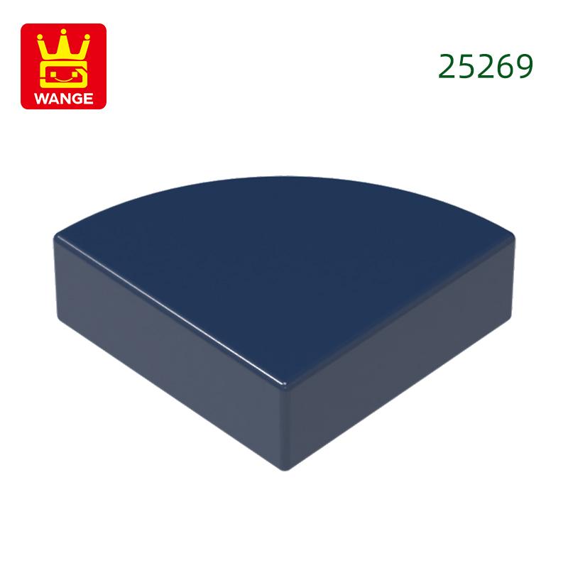 884 шт./Лот 25269 Плитка Круглая 1x1 Четверть Блока Moc Hue Аксессуары Совместимые с Кирпичом DIY Детская Игрушка Прочный Ящик