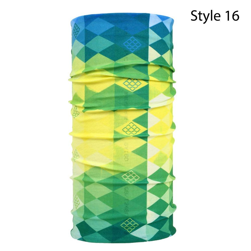 Neck Sun Protection Riding Mask Printed Scarf Cycling Scarf Summer Climbing Hiking Scarf Hiking