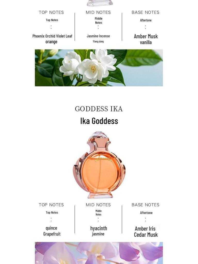 Ika Goddess Bluebell Women's Perfume – Long-lasting, Light, Fresh, Natural Flower & Fruit Scent