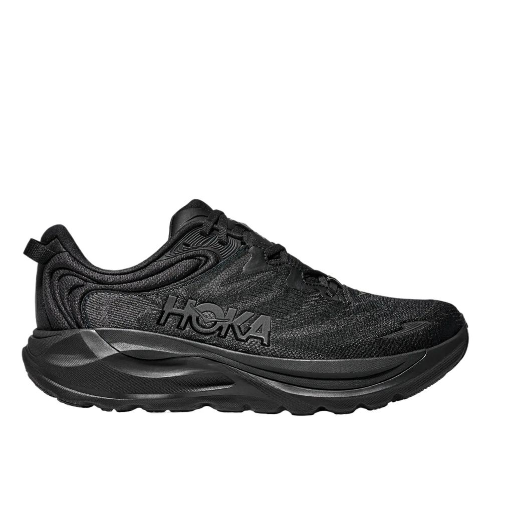 HOKA One One Gaviota 6 Однотонные Шнуровка Прочные Дышащие Низкие Беговые Кроссовки Мужская кроссовка 1171932-BBLC