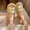 Fashion Summer 2024 Thick Slides Bathroom Flat Women's Slippers and Ladies Sandals Pink White Indoor Shoes Platform I Casual Sale Unique