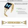 KALEBOL Cross Watch Band for Apple Watch Series 10 9 8 7 SE 6 5 4 3 2 1 42mm 41mm 40mm 38mm Rhinestone Zinc Alloy Wrist Strap