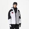 Anta Короткая куртка-пуховик Ice Armor с капюшоном и буквенным принтом, мужская верхняя одежда, цвет «белоснежный» 152347946-1