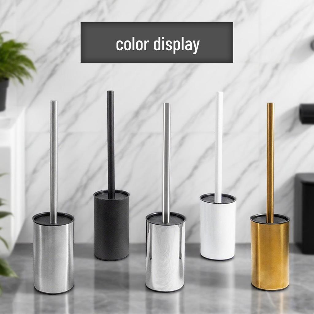 Напольный и настенный набор держателей для туалетной щетки из нержавеющей стали SUS304