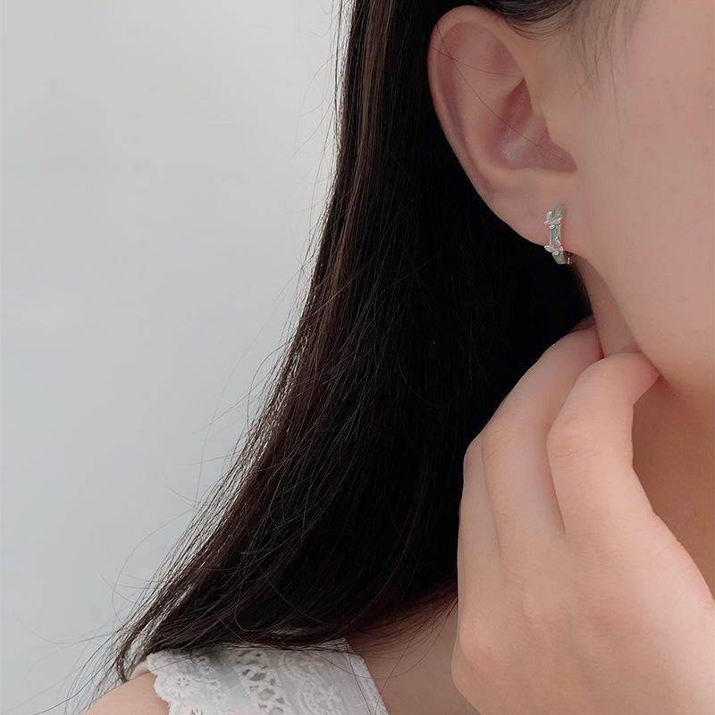 Клейкая бабочка-пряжка для ушей, классный стиль, текстура, литературная ретро-личность, модная ушная пряжка