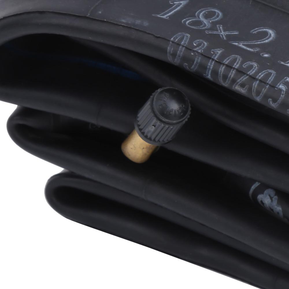2PCS Black Inner Tube Replacement 18x2.125 inch Bike Replacement Tubes Bicycle Maintenance