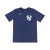 Trendy Casual Round Neck Short Sleeve T-Shirt Kids Tops Navy-Blue 3Z3B7NW00-NYY
