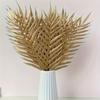 10pcs Artificial Palm Leaves Weddings Halloween Birthdays Anniversaries Thanksgiving Day Christmas Decor Plastic Home Decoration
