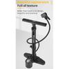 WEST BIKING 230 PSI High Pressure Bicycle Pump Foldable Lightweight MTB Road Bike Pump Aluminum Alloy Tire Inflator Cycling Tool