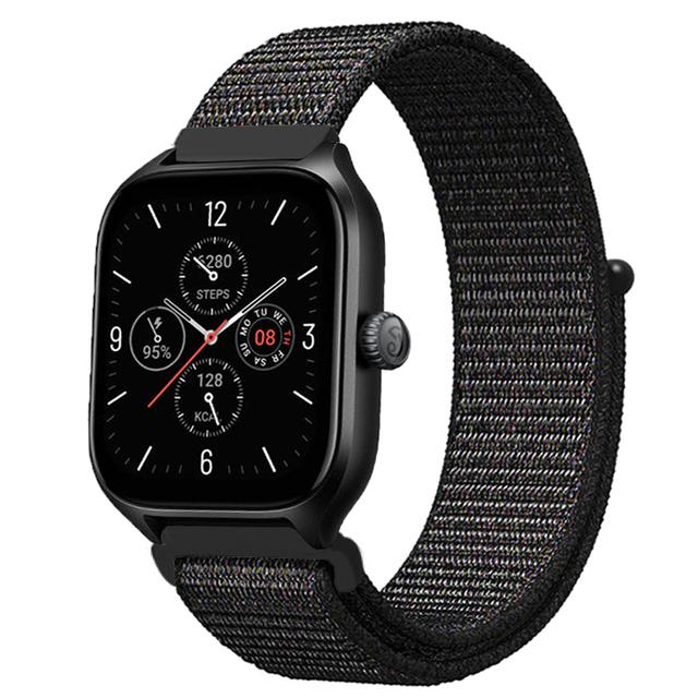 20 мм 22 мм Нейлоновый ремешок-петля Для Amazfit GTS 4/3/3pro/2e/GTS 2 Mini/GTR 4 47 мм/GTR 2/Stratos 2 3 Ремешок Для Amazfit Bip 3 Pro Correa