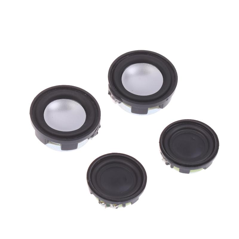 2Pcs 20/24Mm 4 Ohm 3W Mini Sound Speakers Round Bass Speaker Home Theater Loudspeaker Portable Diy Speakers