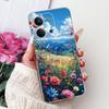 Чехол для Xiaomi Redmi 15C 5G 2025 Популярный Цветок Мягкий Силикон Прозрачный ТПУ Чехол для Телефона Для Redmi15C 5G Poco C85 173мм Бампер