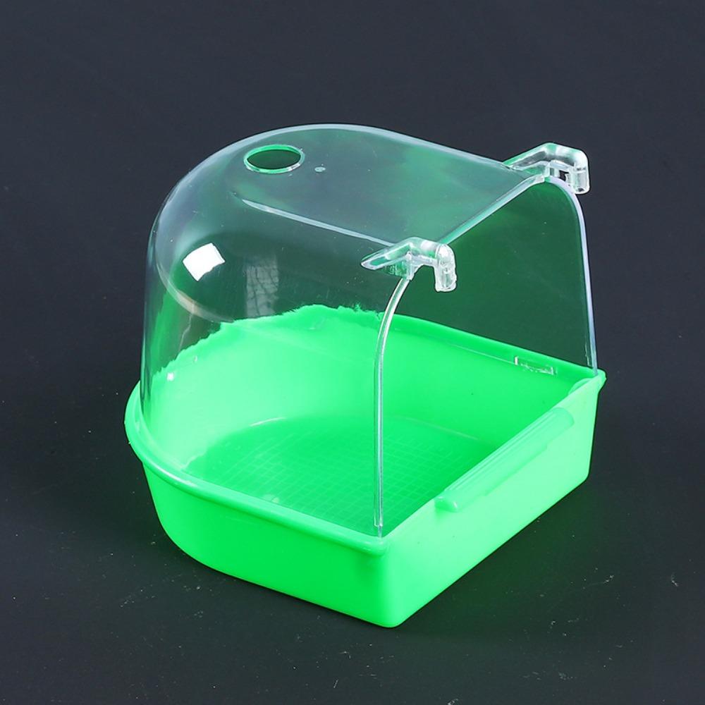 Plastic Box Bird Supplies Pet Cleaning For Pet Shower Bird Bathtub Birdbath Parrot Bathing
