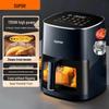 SUPOR 6L Smart Air Fryer with Visible Window