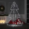 Christmas Cone Tree with 200 LEDs Indoor Outdoor Use 98 x 150 cm