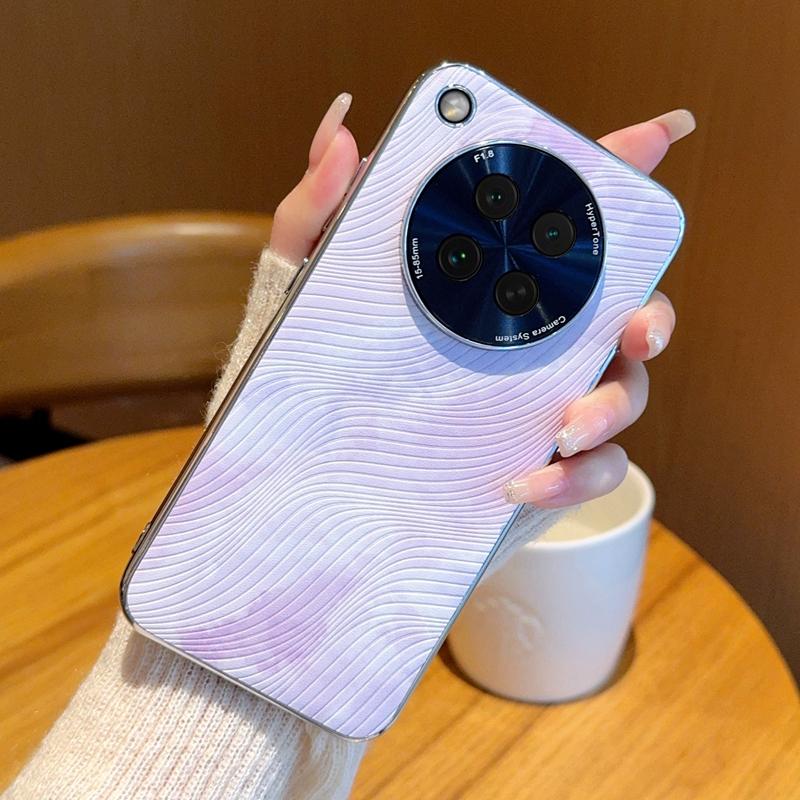 Для OPPO Find X8S X8S Plus Покрытие Акварель Блестящая Текстура Ударопрочный Отпечатки Пальцев Чехол для Телефона