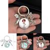 Dental Care Nurse Keychain With Medical Syringe And Stethoscope For Gift And Celebration