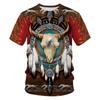 T-Shirt For Men Clothing Unisex Indian Style 3D Printed T Shirts Summer Tops Short Sleeve Fashion Casual Oversized Tees