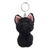 NICI Scottish Terrier Key Ring Keychain BB Girls Black 3.9 Inches (10 Cm), Black