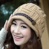 Cap Fashion Kintting Beanie Warm Casual Hats Womens