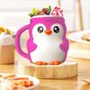 Ice Cream Pint Holder 3D Printed Penguin Ice Cream Pint Cozy