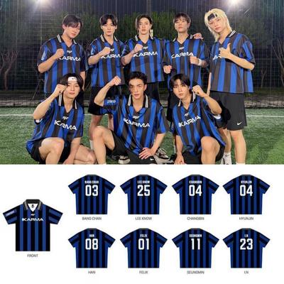 Straykids KARMA концертная футболка Kop star SK