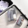 3PCS Mesh storage bags Portable travel makeup bag Toiletries organizer Lotion storage bag Small zipper bag for portable use
