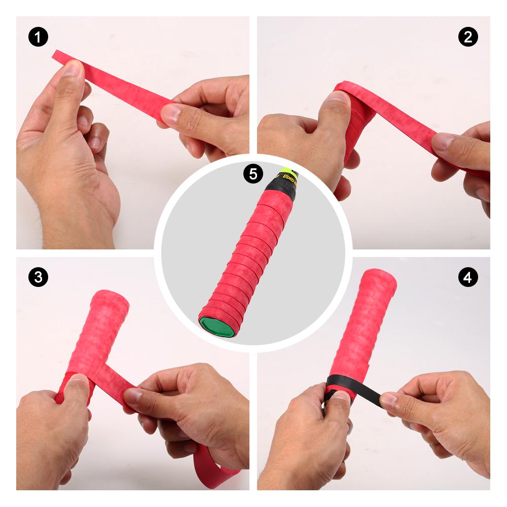 Грипсы для теннисных ракеток, противоскользящие грипсы для ракеток для бадминтона, вибрационная повязка на голову