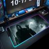 Коврик для мыши RGB Игровой коврик для мыши Большой светодиодный коврик Настольный коврик для ПК Светящийся коврик для мыши Большие коврики для клавиатуры Настольный ковер С