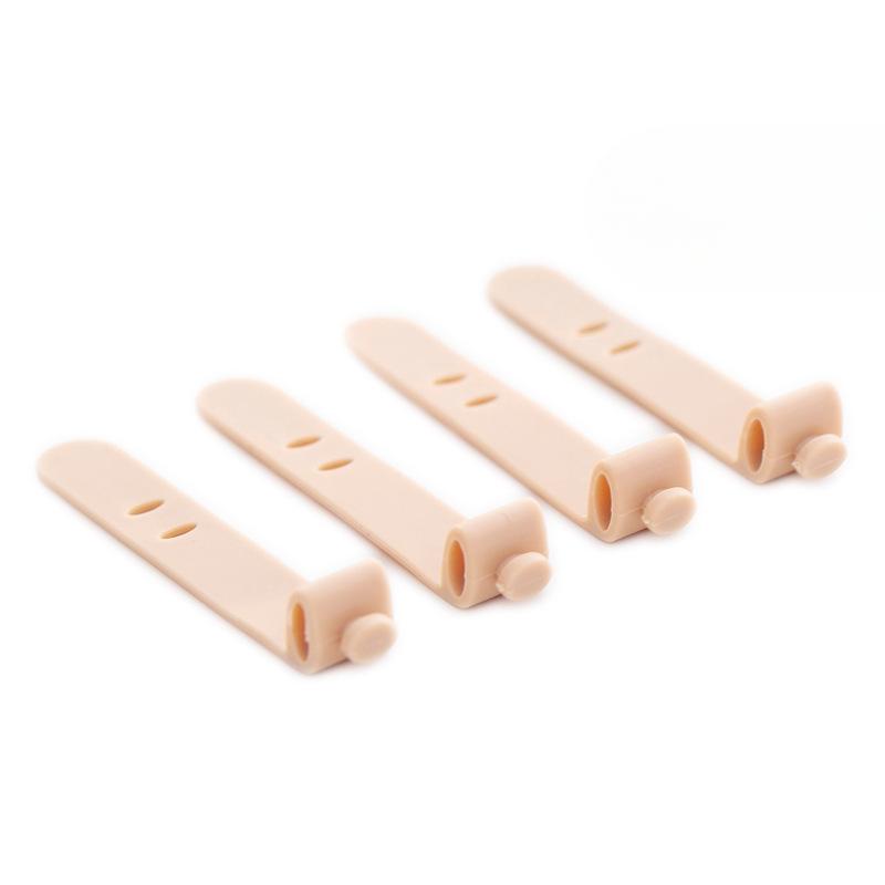 4 силиконовых ремешка для предотвращения потери наушников, мягкая лента для хранения кабеля передачи данных, органайзер для кабеля, намотчик проводов