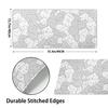 Cute cat enlarged white e-sports mouse pad cute kitten locked edge non-slip desktop pad 400 * 900 * 3mm