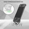 Anti Slip PC Shell Back Case Fit Game Console Cover Accessory for Steam Deck Crystal Clear Game Console Cover