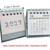Thick Paper Office Desktop Calendar Creative Standing Flip Calendar Checklist Planner  Gifts