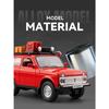 1/24 Российская LADA NIVA ВЕРСИЯ WILD Металлическая модель автомобиля Звук и свет Инерционная Детская игрушка Коллекционные предметы Подарок на день рождения