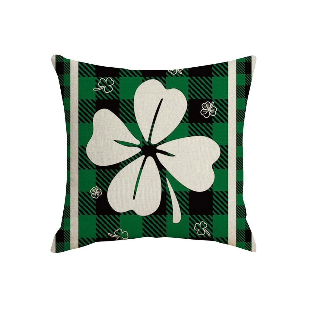 45x45см Украшения на День Святого Патрика для дома Наволочка Клевер Наволочка Святого Патрика Ирландская вечеринка Декоративная наволочка