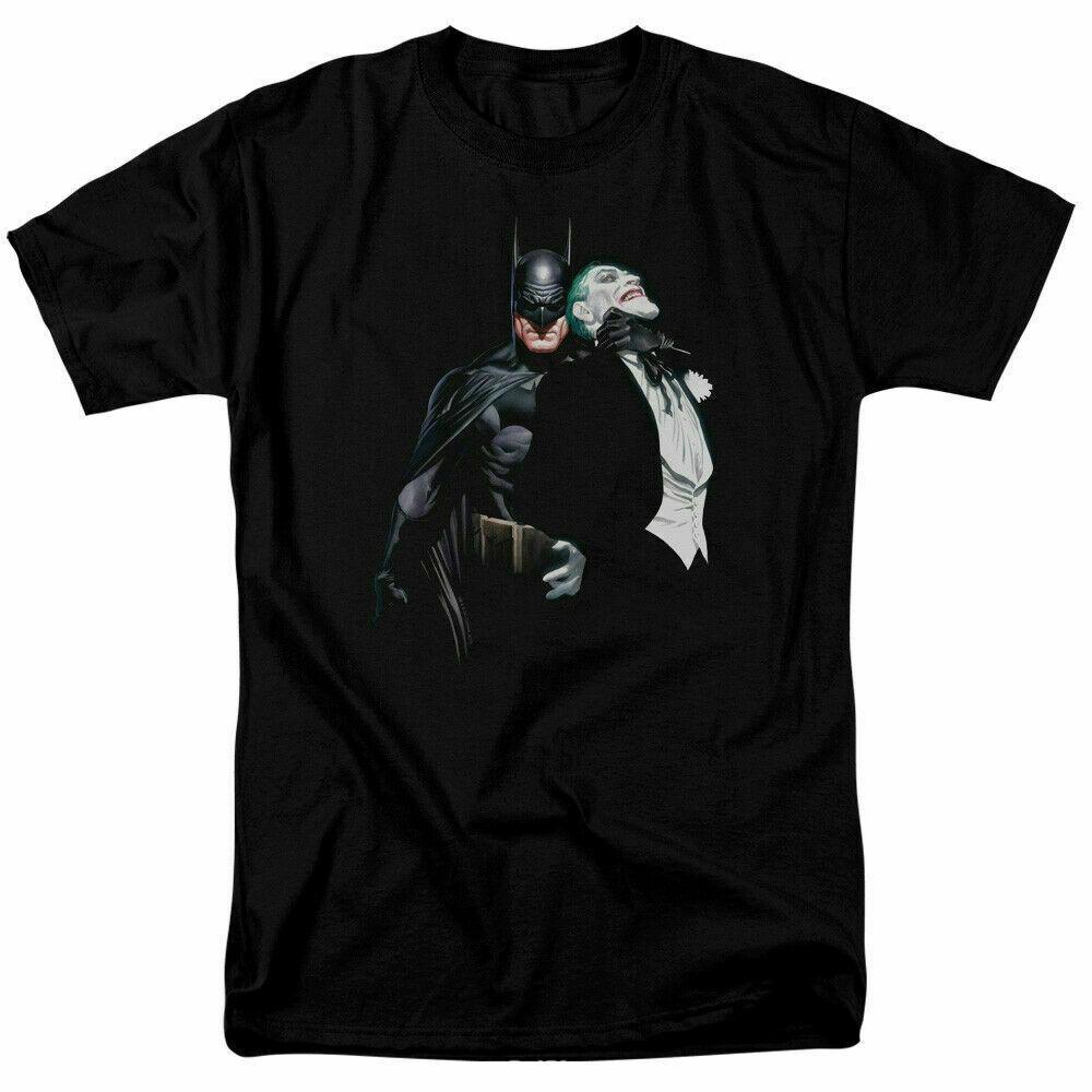 The Joker Batman Joker Choke T Shirt Licensed Comic Book Tee Black