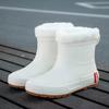Women Rain Boots Slip-on High Quality Water Boots Waterproof Shoes Women's Rubber Rainboot Garden Galoshes Non-Slip Boots2024