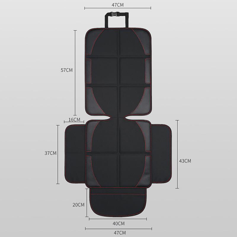Car Safety Seat Protective Pad for Child Babyseat Breathable Anti-Slip Protector Pet Anti Dirt Kick Auto Seat Covers Accessories