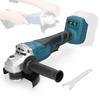 Brushless Cordless Angle Grinder Lithium Battery Handheld Cutting Machine High Power Polishing Grinding Tool