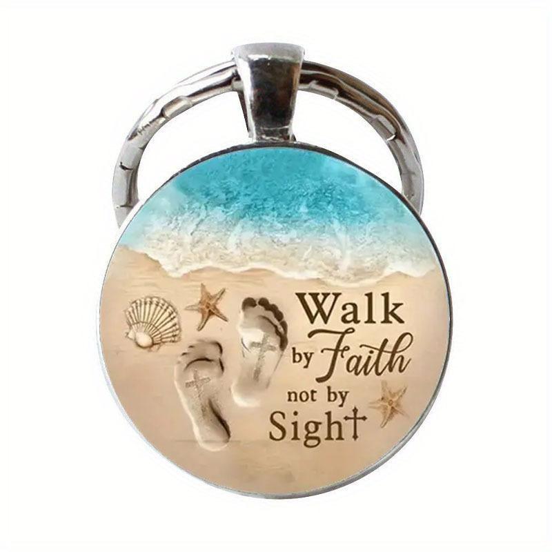 JW Алфавит Он Будет JWORG Время Драгоценный Камень Брелок JW Брелок Иисус Брелок