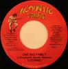 7inch Record LUCIANO - One Big Family NONE Acoustic Vibes 2004 Jamaica Reggae, Ska & Dub Used