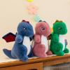Очаровательная плюшевая игрушка динозавр зеленого цвета, мягкая игрушка для мальчика, подарок на день рождения