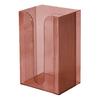 Wall Mounted Tissue Box Holder Large Capacity Transparent Design Simple Installation Bathroom Tissue Paper Box