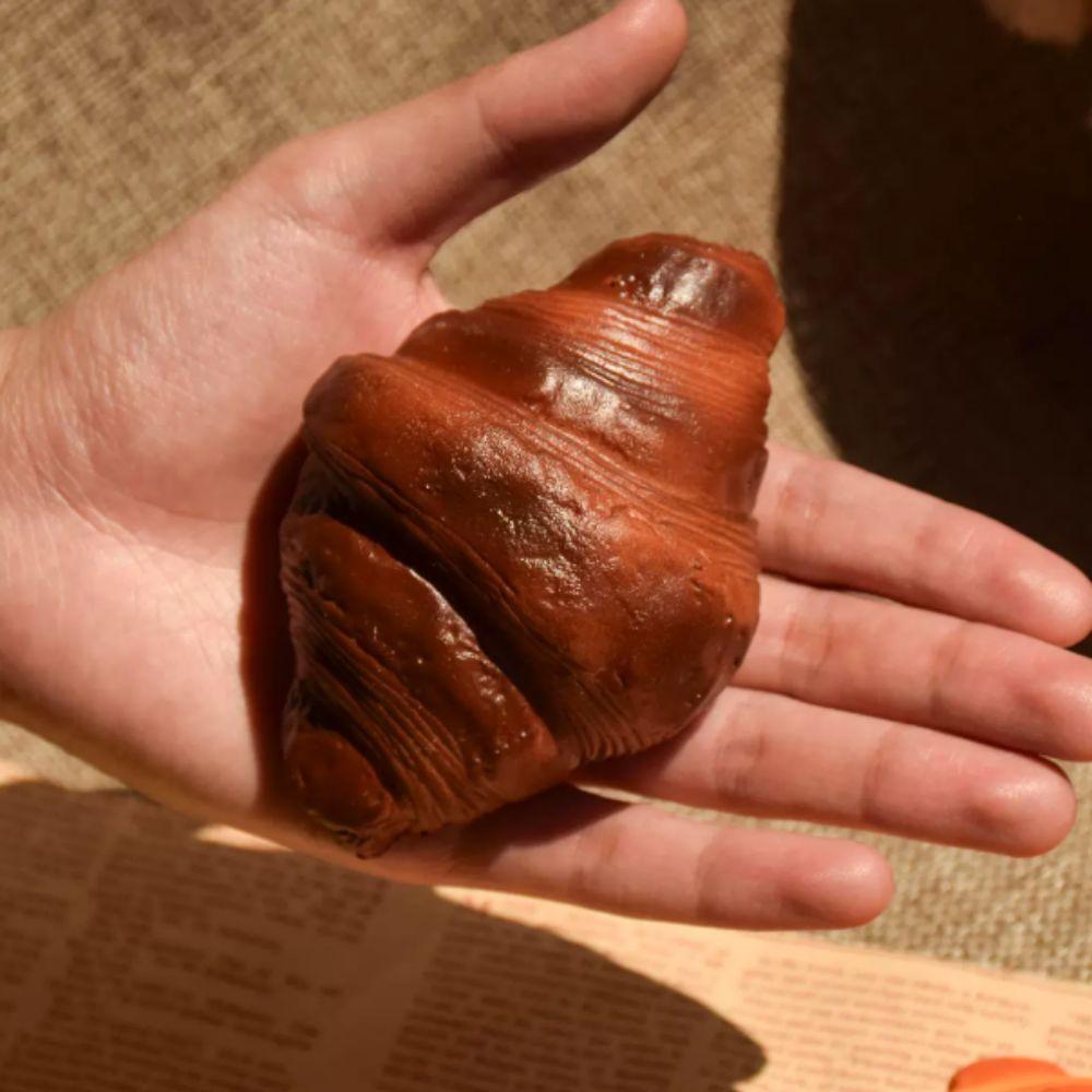 Slow Rising Croissant Squishy Toy Simulation Soft Rebound Toys Artificial Bread Fake Kids Adults