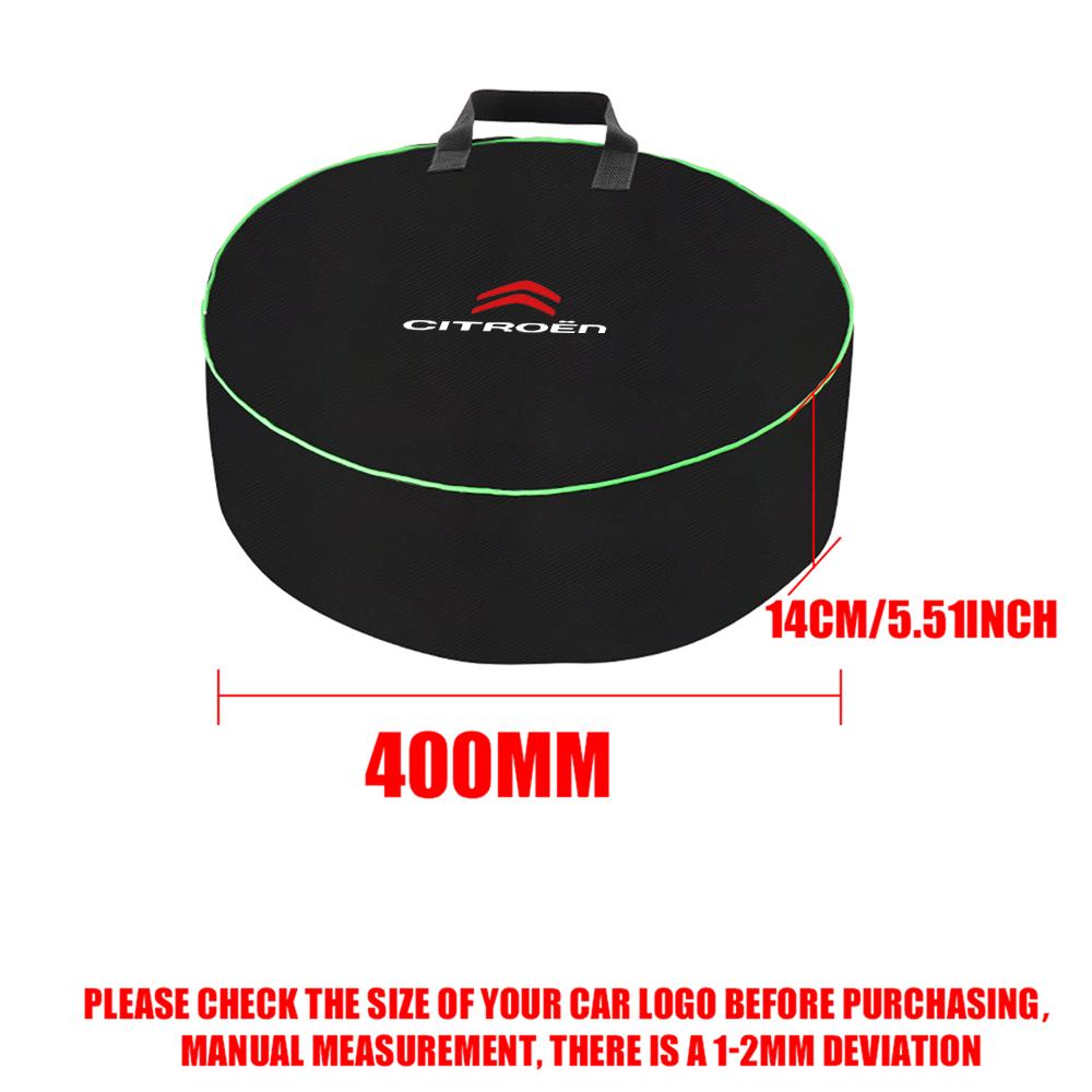 Large Capacity Storage Bag Car Charger Round Storage Bags Tool Carry Bag For Citroen C4 C3 C5 C1 Berlingo Celysee Cactus Picasso