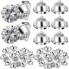 10 шт. хрустальные обивочные пуговицы 20 мм прозрачные хрустальные пуговицы имитирующие алмазные пуговицы для самостоятельного шитья дивана-кровати изголовья поделок украшения своими руками